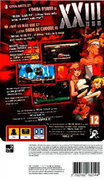 Metal Slug XX (EU) box cover back